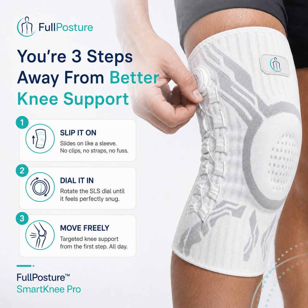 FullPosture™ SmartKnee Pro Support Brace