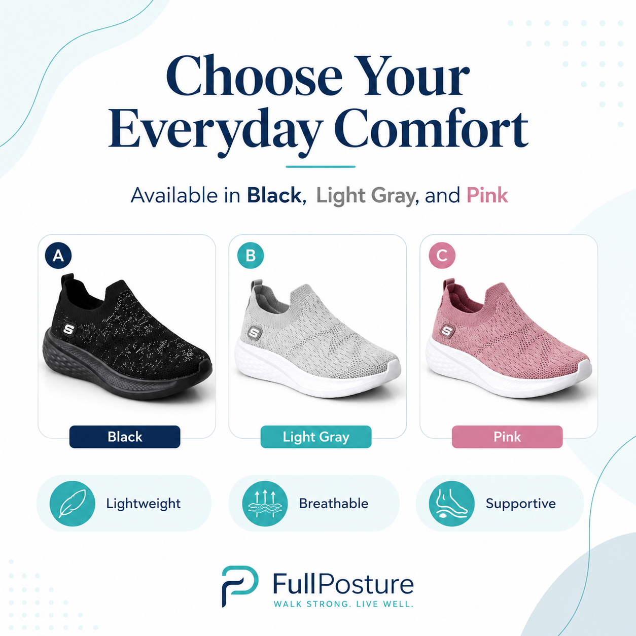 FullPosture™ VitalFlex Comfort Walkers