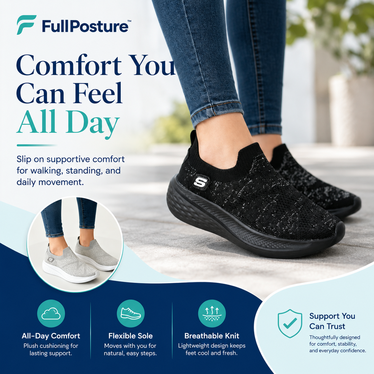 FullPosture™ VitalFlex Comfort Walkers