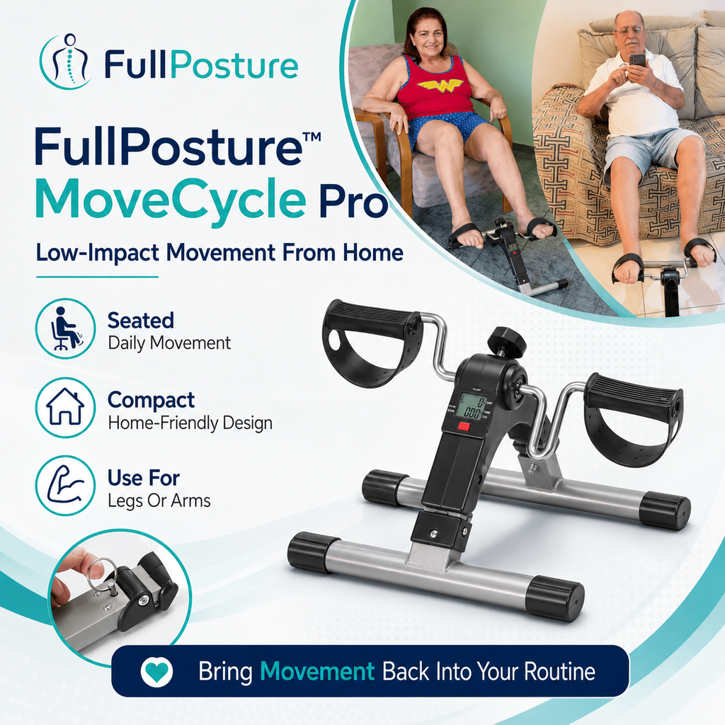 FullPosture™ MoveCycle Pro Seated Pedal Exerciser