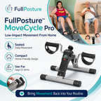 FullPosture™ MoveCycle Pro Seated Pedal Exerciser