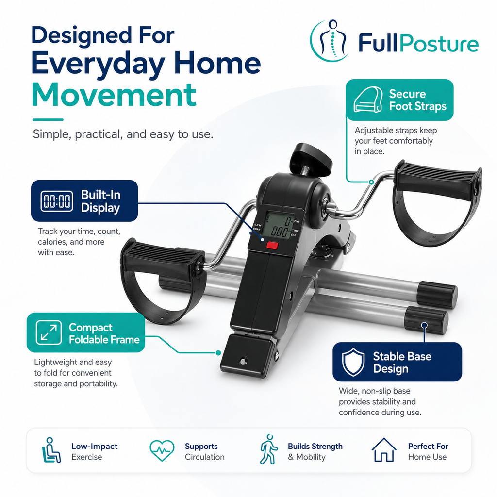 FullPosture™ MoveCycle Pro Seated Pedal Exerciser