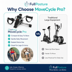 FullPosture™ MoveCycle Pro Seated Pedal Exerciser