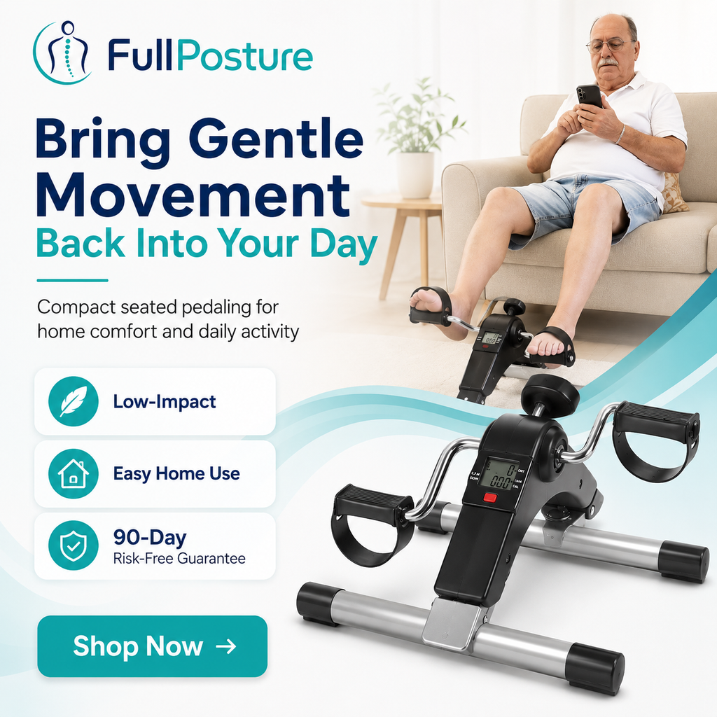 FullPosture™ MoveCycle Pro Seated Pedal Exerciser